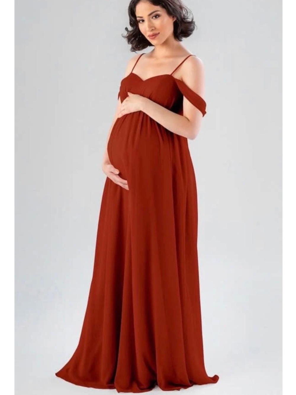 Kennedy Blue MATERNITY Bridesmaid Dress | Cinnamon | Size 14
